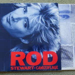 ROD STEWART - CAMOUFLAGE LP - Nr MINT 1984