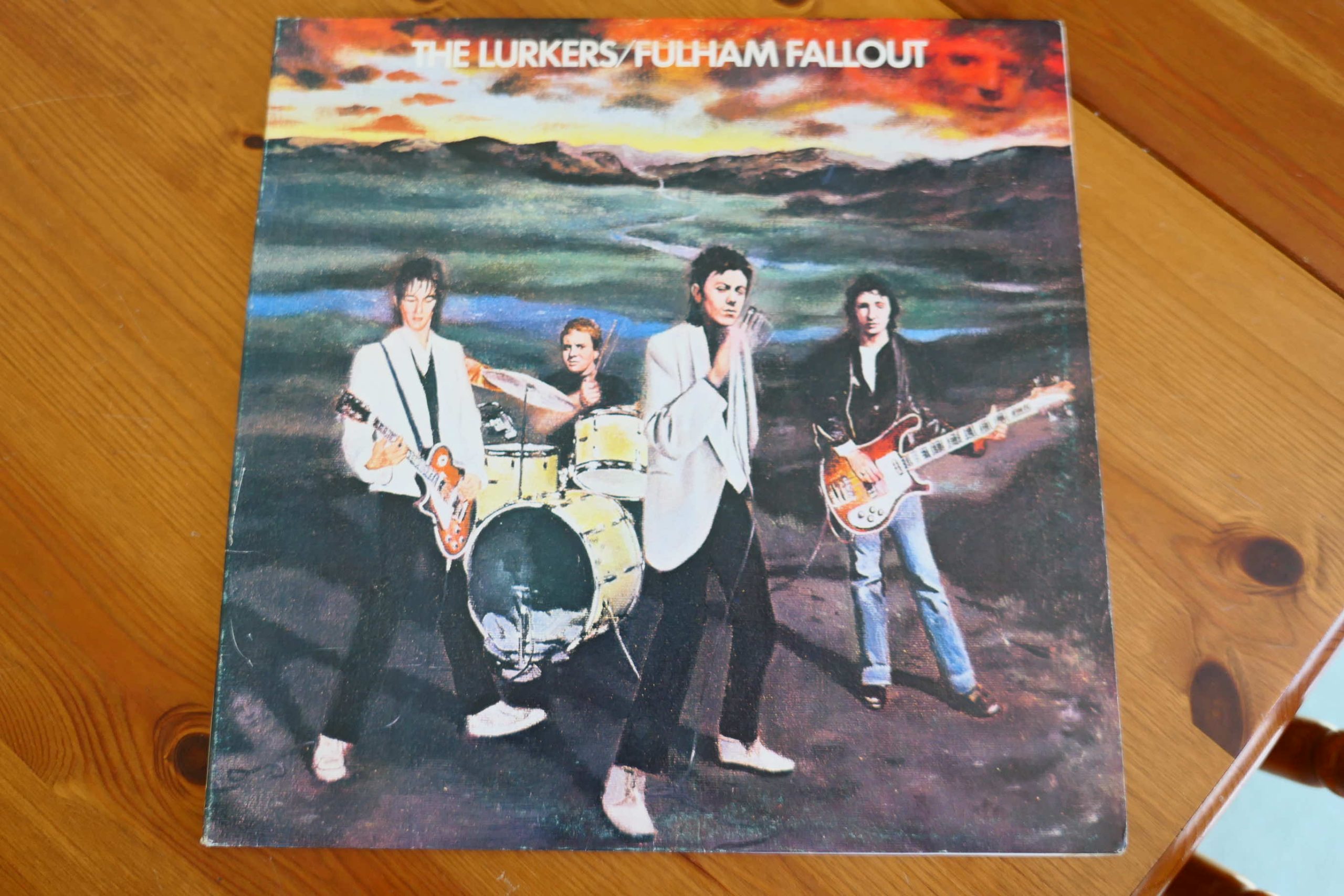 The Lurkers Fulham Fallout Vinyl Record