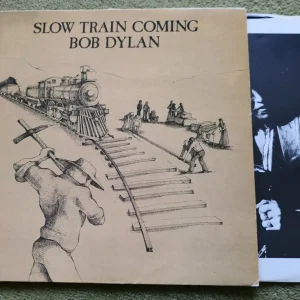 BOB DYLAN - SLOW TRAIN COMING LP - Nr MINT A2/B1 UK 1979