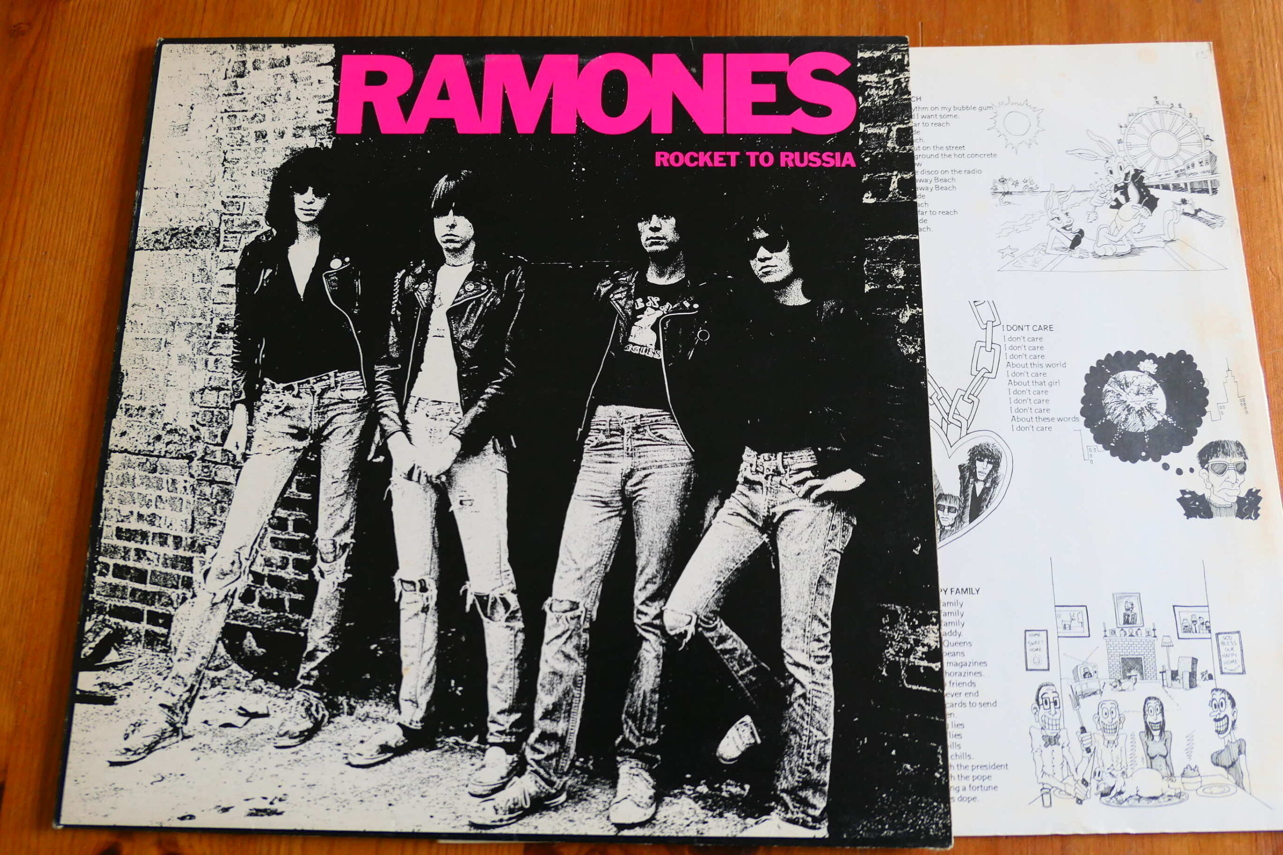 Ramones☆Rocket To Russia UK Sire オリジナル - 洋楽