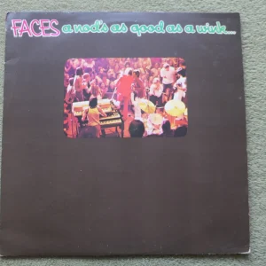 THE FACES - A NOD'S AS GOOD AS A WINK... LP - Nr MINT A1/B1 UK 1971  ROD STEWART