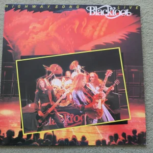 BLACKFOOT - HIGHWAY SONG LIVE LP - Nr MINT A1/B1 UK 1982 ROCK