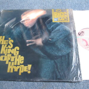 2 BIGG MC - HE'S KING OF THE HYPE! 12" - Nr MINT RAP HIP HOP