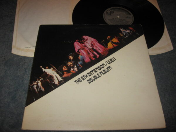 THE 5th DIMENSION - LIVE 2LP - Nr MINT A1 UK POP SOUL 1972