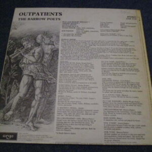 BARROW POETS - OUTPATIENTS LP - Nr MINT UK FOLK