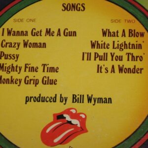 BILL WYMAN - MONKEY GRIP LP - Nr MINT  ROLLING STONES