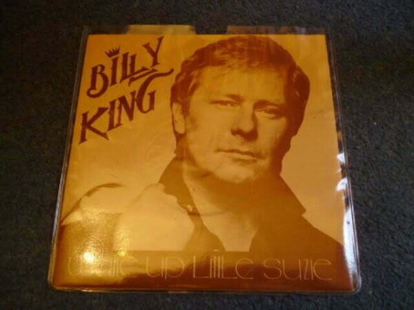 BILLY KING - WAKE UP LITTLE SUZIE 7" - Nr MINT UK ROCK n ROLL CHAS & DAVE ELO