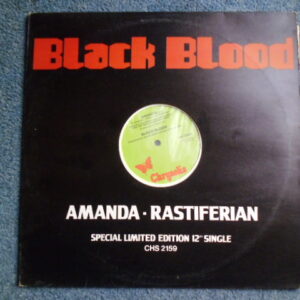 BLACK BLOOD - AMANDA 12" - Nr MINT A1/B1 UK  REGGAE DUB