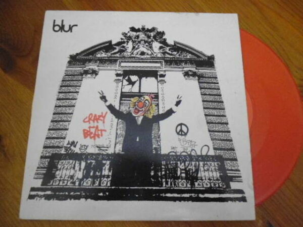 BLUR - CRAZY BEAT Red Vinyl 7" - Nr MINT UK 2003 INDIE DAMON ALBARN