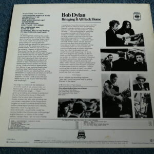 BOB DYLAN - BRINGING IT ALL BACK HOME LP - Nr MINT A2/B4 UK