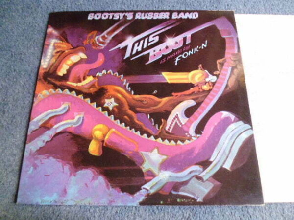 BOOTSY'S RUBBER BAND - THIS BOOT IS MADE FOR FONK-N LP - Nr MINT A1 UK  BOOTSY COLLINS FUNKADELIC