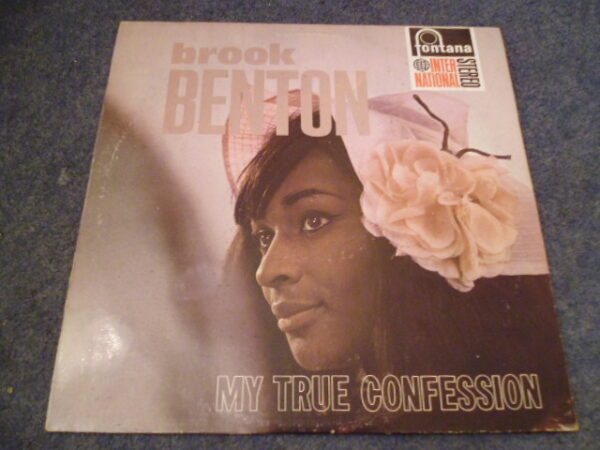 BROOK BENTON - MY TRUE CONFESSION LP - Nr MINT 1Y1  SOUL