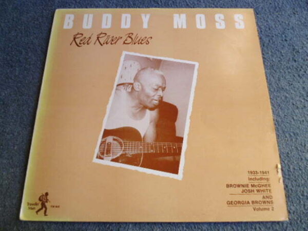 BUDDY MOSS - RED RIVER BLUES LP - Nr MINT A1/B1 UK  BLUES