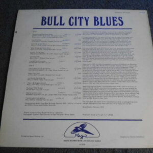 VARIOUS - BULL CITY BLUES LP - Nr MINT UK RARE COUNTRY BLUES