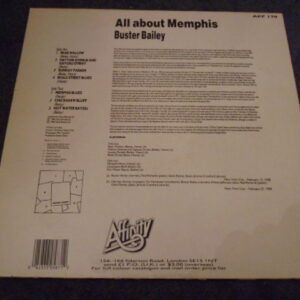 BUSTER BAILEY - ALL ABOUT MEMPHIS LP - Nr MINT A1/B1 UK  JAZZ