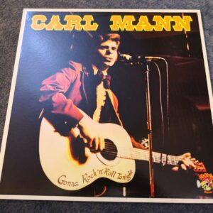 CARL MANN - GONNA ROCK 'N' ROLL TONIGHT LP - Nr MINT A1/B1 UK ROCKABILLY