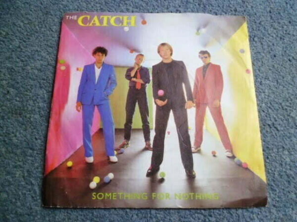 THE CATCH - SOMETHING FOR NOTHING Promo 7" - Nr MINT UK  MOD POWER POP NEW WAVE