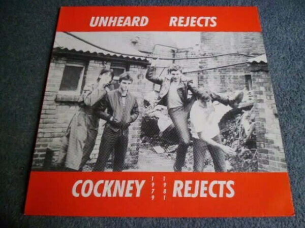 COCKNEY REJECTS - UNHEARD REJECTS LP - MINT UK  PUNK Oi!