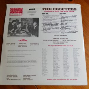 THE CROFTERS - NATURALLY LP - Nr MINT A1/B1 UK  FOLK  1977