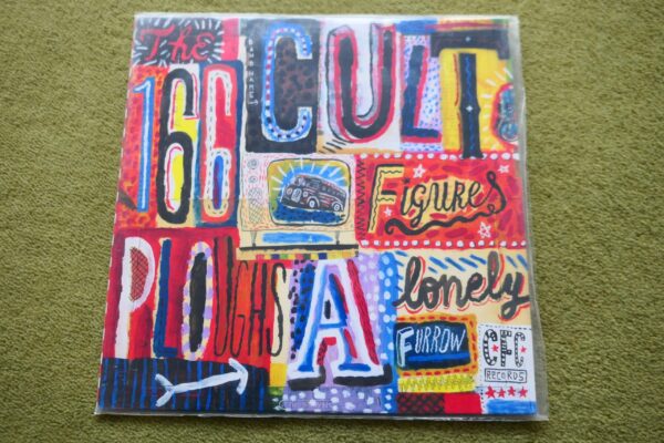 CULT FIGURES - THE 166 PLOUGHS A LONELY FURROW 180g LP - MINT 2018 NEW WAVE PUNK