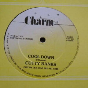 CUTTY RANKS - COOL DOWN 12" - Nr MINT A1/B1 UK REGGAE DANCEHALL