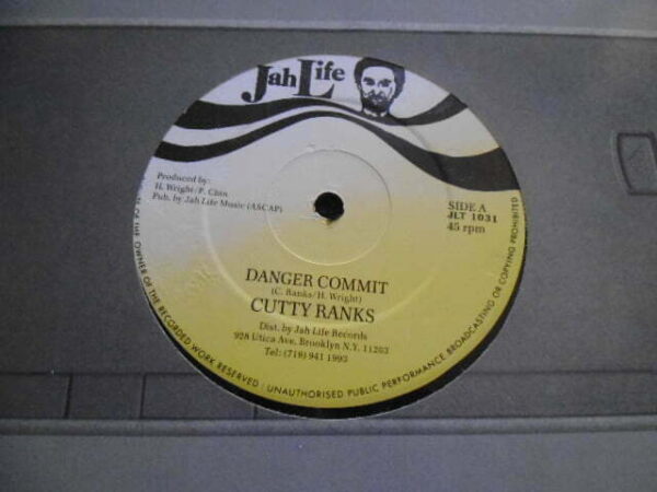 CUTTY RANKS - DANGER COMMIT 12" - Nr MINT A1/B1 UK REGGAE DANCEHALL