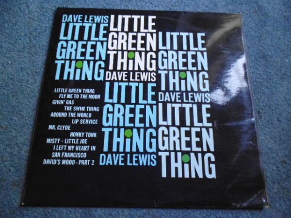 DAVE LEWIS - LITTLE GREEN THING LP - Nr MINT A1/B1 UK 1964  JAZZ  R&B