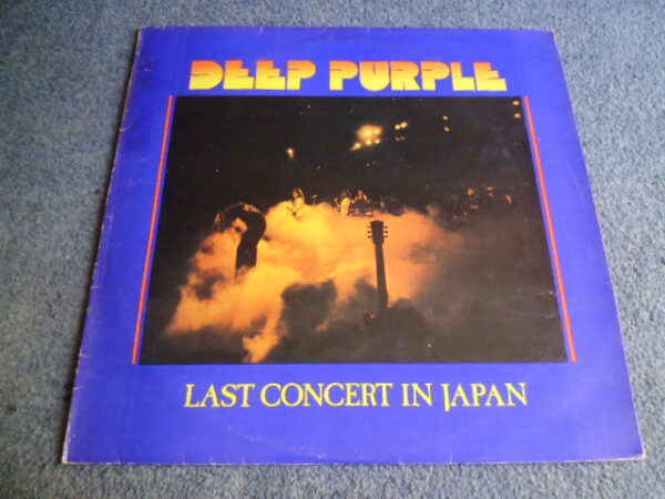 DEEP PURPLE - LAST CONCERT IN JAPAN LP -  Nr MINT A1/B2