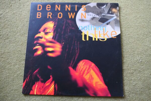 DENNIS BROWN - NOTHING LIKE THIS LP - Nr MINT A1/B1 UK 1994  REGGAE DUB