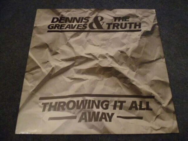 DENNIS GREAVES & THE TRUTH - THROWING IT ALL AWAY 12" - Nr MINT A1/B1 UK