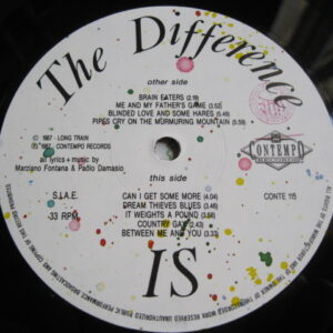 THE DIFFERENCE - IS LP - Nr MINT CONDITION INDIE 1987