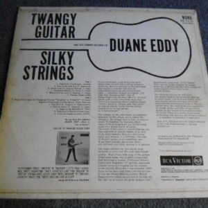 DUANE EDDY - TWANGY GUITAR SILKY STRINGS LP - EXC+ UK MONO