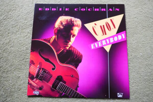 EDDIE COCHRAN - C'MON EVERYBODY 12" - Nr MINT A1 UK ROCK N' ROLL