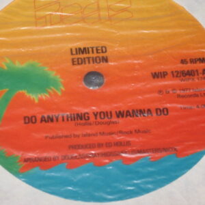 EDDIE & THE HOT RODS - DO ANYTHING YOU WANNA DO 12" - EXC+ UK  PUNK
