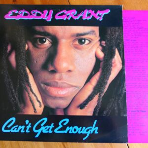 EDDY GRANT - CAN'T GET ENOUGH LP - Nr MINT A1/B1 UK  REGGAE POP