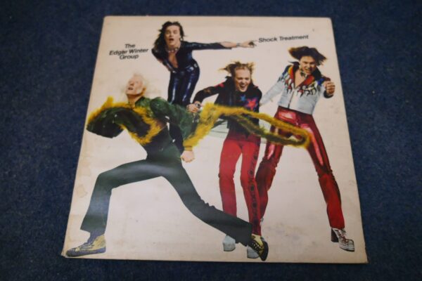 THE EDGAR WINTER GROUP - SHOCK TREATMENT LP - EXC+ A1/B1 UK