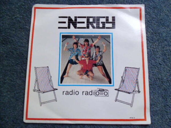ENERGY - RADIO RADIO-O 7" - Nr MINT/EXC+ UK POWER POP INDIE