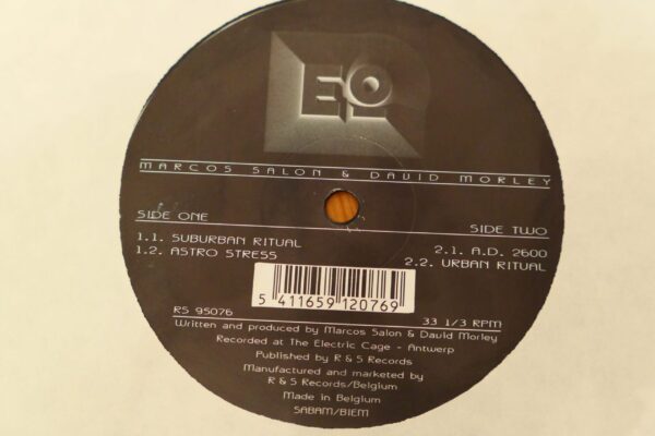 EO - EO 12" - Nr MINT/EXC+ R&S 1995  ELECTRONICA DANCE ELECTRO TECHNO