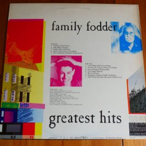 FAMILY FODDER - GREATEST HITS LP - Nr MINT POST-PUNK INDIE