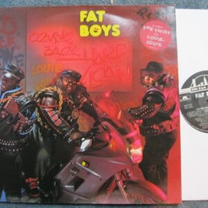 FAT BOYS - COMING BACK HARD AGAIN LP - EXC+ A1/B1 UK  RAP HIP HOP