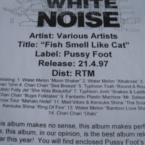 VARIOUS - FISH SMELL LIKE CAT 2LP - Nr MINT- PROMO DANCE ELECTRONICA