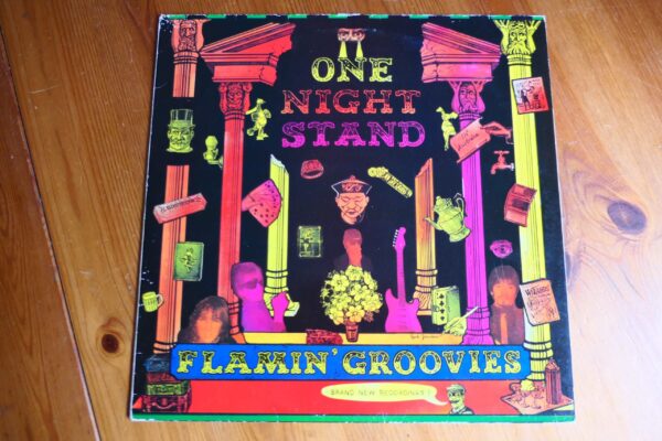 FLAMIN' GROOVIES - ONE NIGHT STAND LP - Nr MINT A1/B2 UK  GARAGE PUNK NEW WAVE