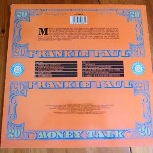 FRANKIE PAUL - MONEY TALK LP - Nr MINT A1/B1 Uk 1991  REGGAE DUB