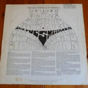 THE FUGS - THE BELLE OF AVENUE A LP - Nr MINT A1/B1 UK 1969