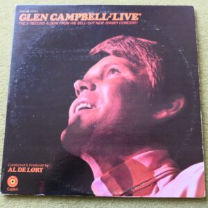 GLEN CAMPBELL - LIVE 2LP - Nr MINT US 1969  COUNTRY