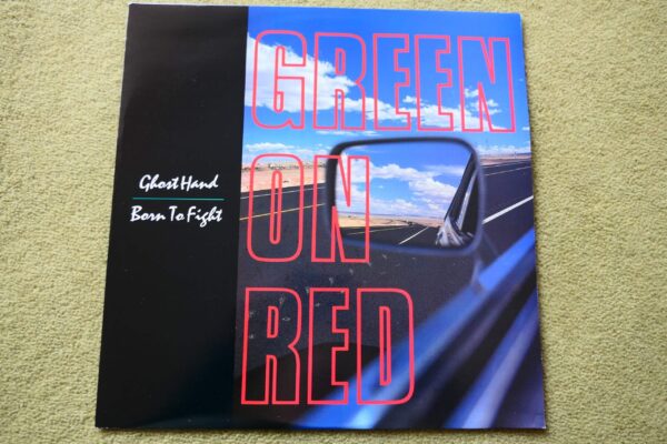 GREEN ON RED - GHOST HAND / BORN TO FIGHT 12" - Nr MINT UK  GARAGE ROCK