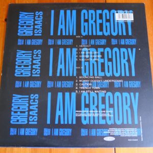 GREGORY ISAACS - I AM GREGORY LP - Nr MINT UK  REGGAE DUB