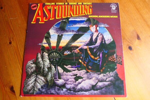 HAWKWIND - ASTOUNDING SOUNDS, AMAZING MUSIC LP - Nr MINT A1/B1 UK  PSYCH