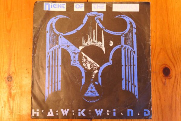 HAWKWIND - NIGHT OF THE HAWKS 7" - EXC/VG+ LEMMY