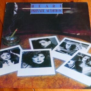 HEART - PRIVATE AUDITION LP - Nr MINT A1 UK